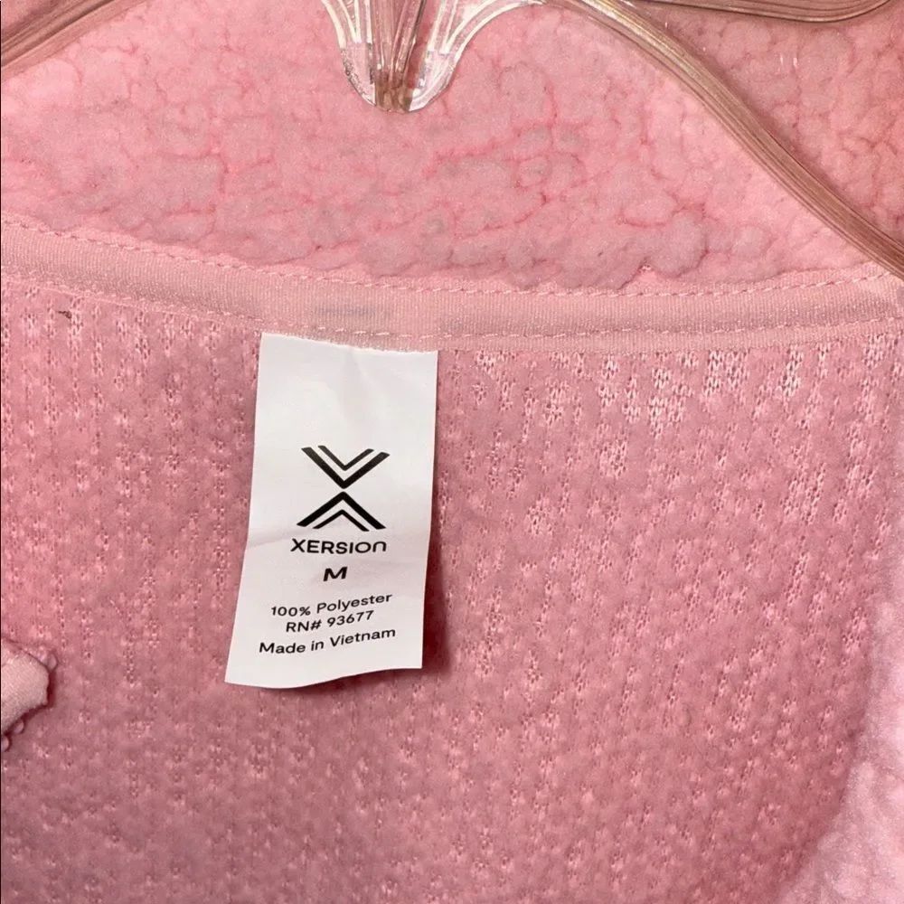 Xersion Pink Teddy Jacket - Picture 4 of 7